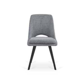 Silla Comedor Moderna- Aspen Gris Oscuro