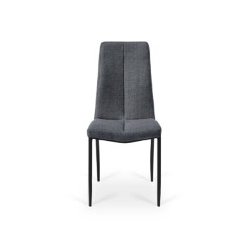 Silla Comedor - Boston Gris Oscuro