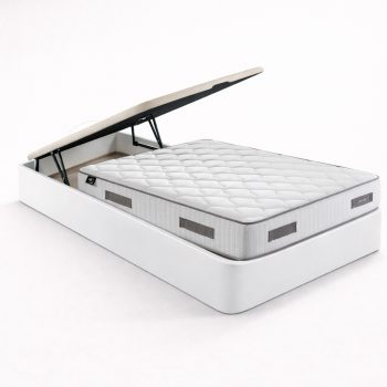 Pack Canapé en Blanco + Colchón Sachs