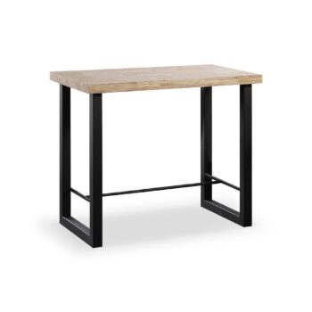 Mesa Loft Alta Estilo Industrial Metálico