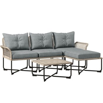 Set Modular 5 Piezas Ratán